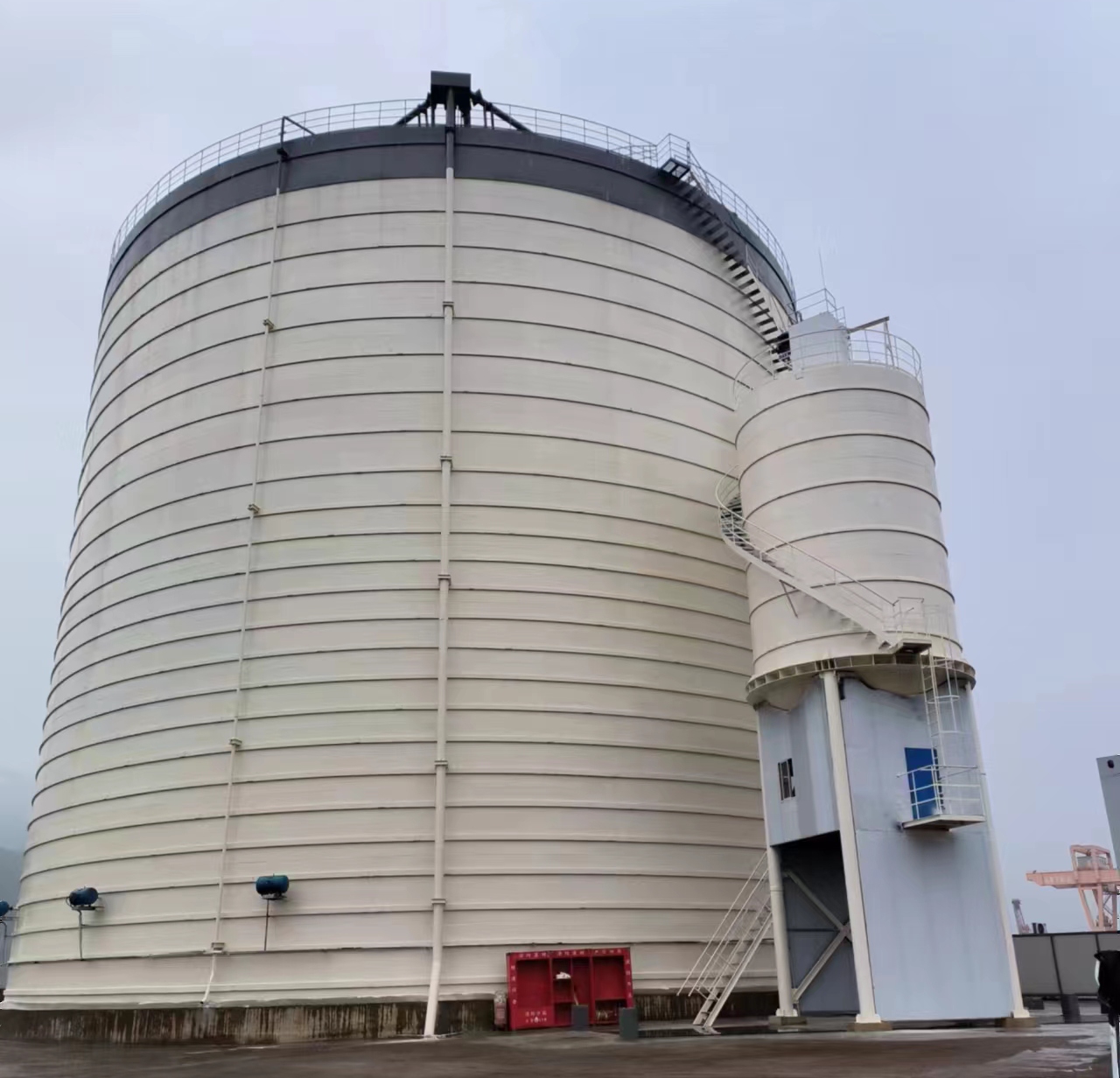 邦溪镇10万吨水泥钢板库