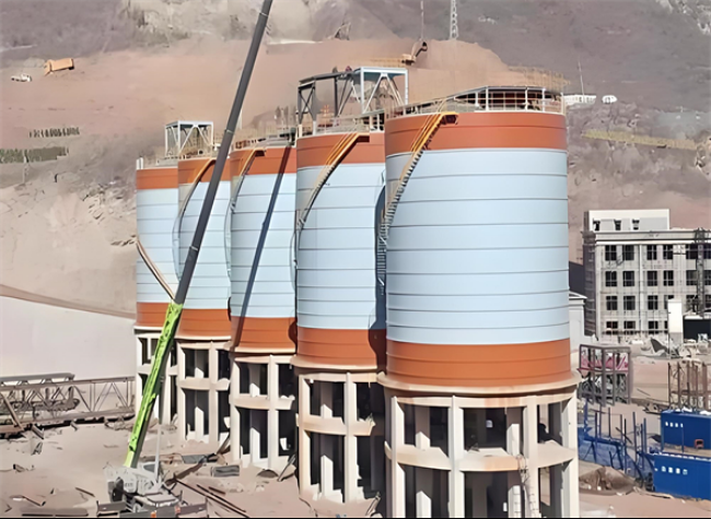 邦溪镇高架钢板仓